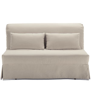 sofa bed / traditional / cotton / 2-seater