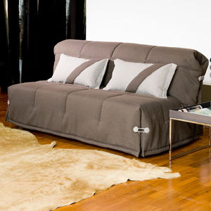 sofa bed / contemporary / cotton / 2-seater