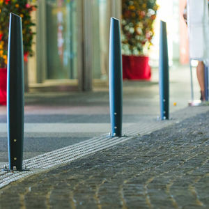 security bollard / cast iron / high