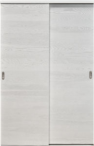 closet door / sliding / oak / acoustic