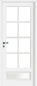 indoor door / swing / sliding / solid wood