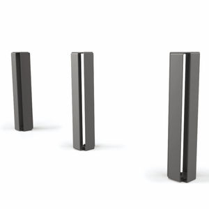 security bollard / galvanized steel