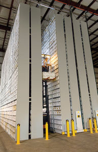 mechanical mobile shelving / archival / storage / steel