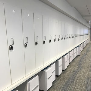 laminate locker / combination / for public buildings / commercial
