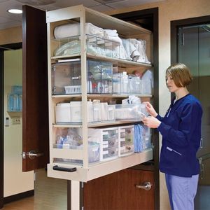free-standing medicine cabinet / commercial