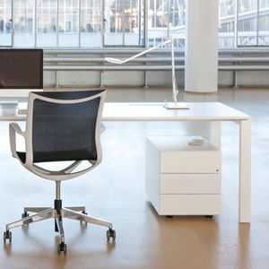steel office unit / 3-drawer / 2-drawer / on casters