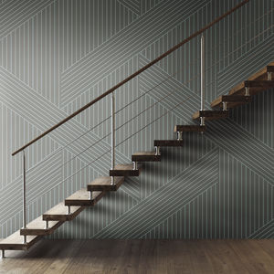 vinyl wallcovering / residential / non-woven / fire-retardant