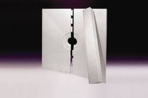 square shower base / ceramic