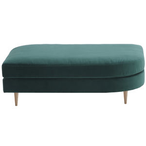 traditional upholstered bench / synthetic leather / for public buildings