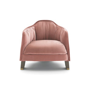 contemporary armchair / synthetic leather / upholstered / for public buildings