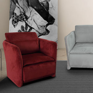 contemporary armchair / leather / ergonomic / contract