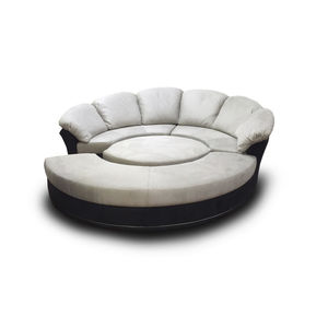 modular sofa / semicircular / contemporary / fabric