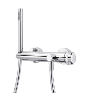 shower mixer tap / chrome / thermostatic / for bathrooms