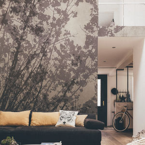 contemporary wallpaper / chinoiserie / non-woven / printed