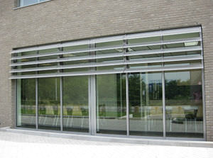 aluminum solar shading / facade