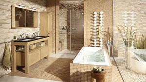 engineered stone wall cladding panel / exterior / interior / 100% recyclable