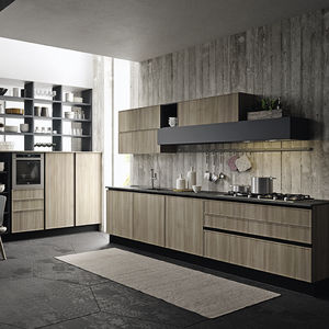 contemporary kitchen / polymer / island / ecological
