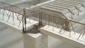 prefab beam / prestressed concrete / rectangular / for floors