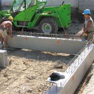 prefab beam / prestressed concrete / rectangular / for floors