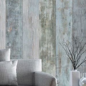 wall-mounted paneling / PVC / 3D / aged