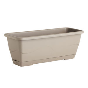 plastic planter / rectangular / contemporary