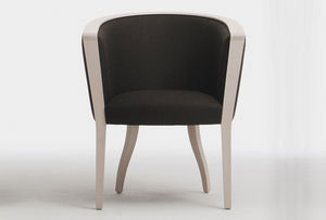 traditional armchair / wooden / bridge / contract