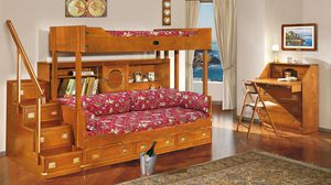 bunk bed / pull-out / single / marine