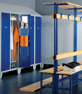metal locker / for public buildings / for offices