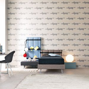 white children's bedroom furniture set / blue / wooden / boy's