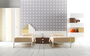 yellow children's bedroom furniture set / gray / wooden / unisex