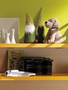 wall-mounted shelf / contemporary / child's unisex