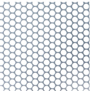 perforated sheet metal / expanded / aluminum / stainless steel