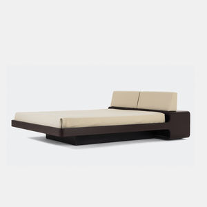 double bed / contemporary / plywood