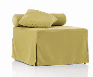 contemporary pouf / fabric / bed