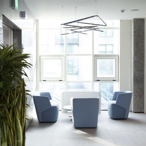 pendant lamp / contemporary / aluminum / steel