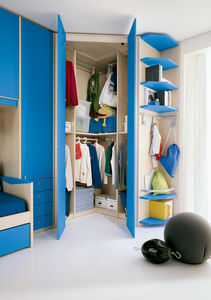 blue children's bedroom furniture set / boy's