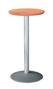 contemporary high bar table / technopolymer / round