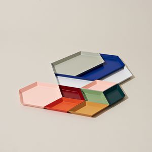 steel serving tray / home