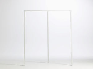 contemporary clothes rack / thermo-lacquered steel