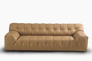contemporary sofa / leather / fabric / for public buildings