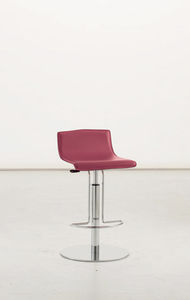 contemporary bar stool / metal / white