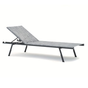 contemporary sun lounger / aluminum / outdoor / residential