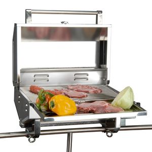 gas barbecue / stainless steel