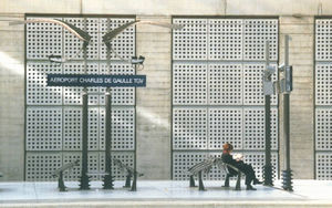 cement-glass composite acoustic panel / wall-mounted / perforated