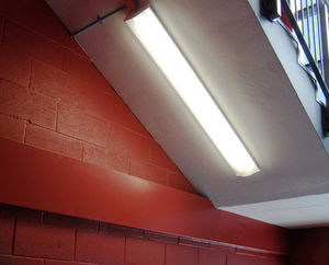 surface-mounted light fixture / LED / fluorescent / linear