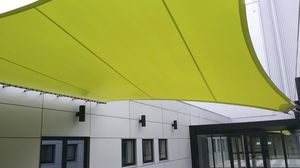 waterproof shade sail / commercial / rectangular