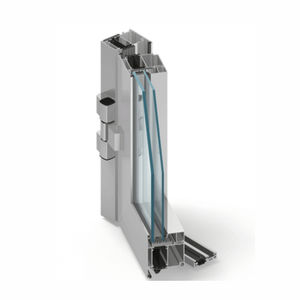 aluminum window profile / acoustic / thermally-insulated