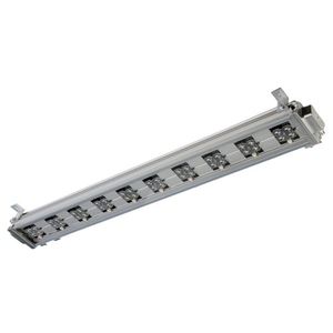 surface-mounted light fixture / LED / linear / extruded aluminum