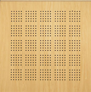 interior acoustic panel / for false ceilings / for panels / wall-mounted