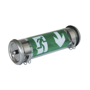 surface mounted emergency light / linear / LED / polycarbonate